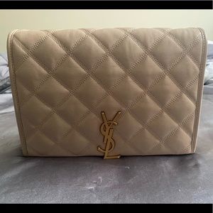 YSL Lambskin Quilted Small Becky Bag